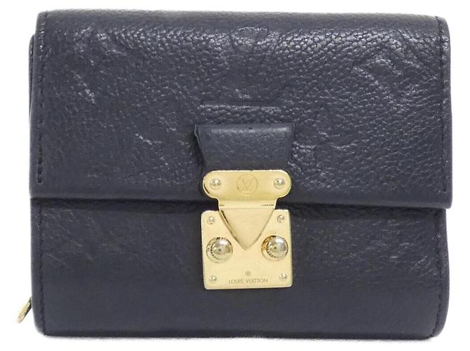 Carteira Louis Vuitton Monogram Empreinte Métis Compact Preto