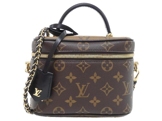 Bolsa Louis Vuitton Monogram Vanity PM Marrom