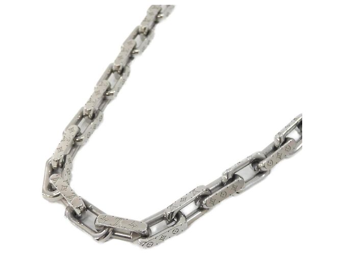 Collar Chain Monogram Louis Vuitton Plata