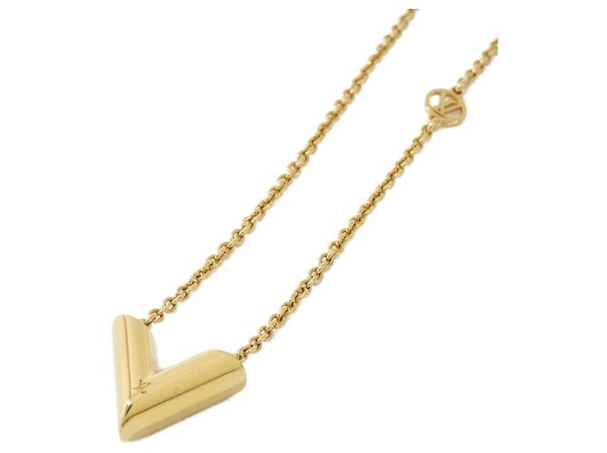 Collana Essential V Louis Vuitton M00857 D'oro