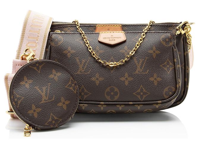 Louis Vuitton Monogram Canvas Multi-Pochette Accessoires Marrom