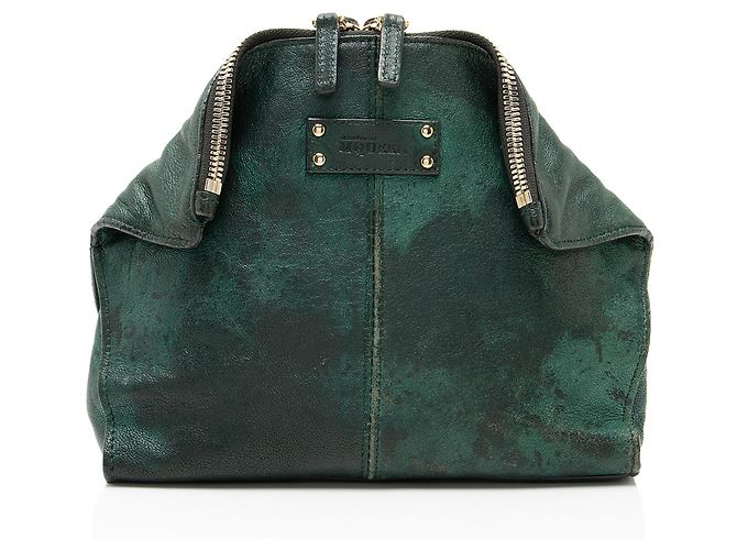Necessaire de cosméticos em pele de vitelo Alexander McQueen De Manta
