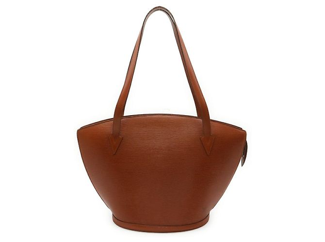 Tote Saint Jacques em couro Epi Louis Vuitton Marrom