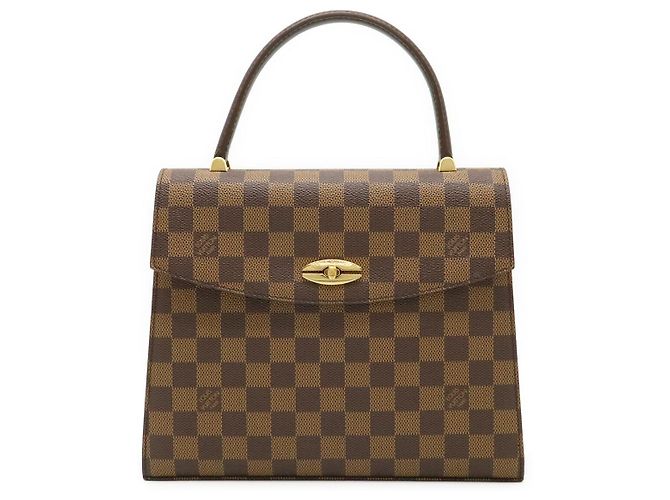 Bolsa Louis Vuitton Damier Malletier Marrom