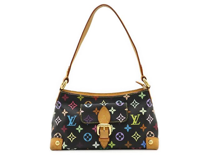 Louis Vuitton Monogram Eliza Shoulder Bag Black