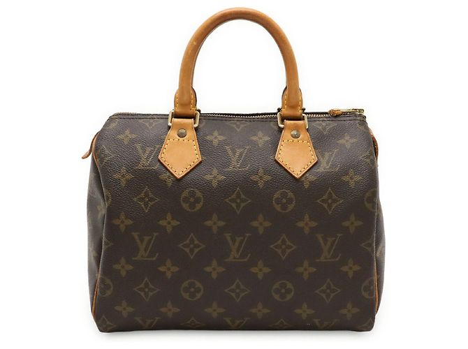 Bolsa Louis Vuitton Monogram Speedy 25 Marrom