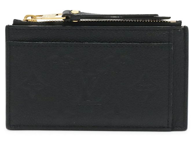 Monedero de piel Monogram Empreinte Louis Vuitton Negro