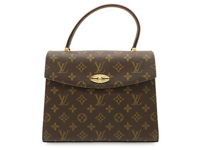 Bolsa Louis Vuitton Monogram Malletier Marrom