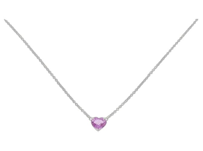 Autre Marque Collana in zaffiro Au750 Argento