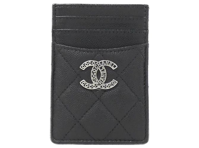 Chanel AP3835 Visitenkartenetui Schwarz