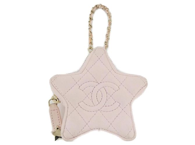 Charm per borsa in agnello rosa Chanel AP4985