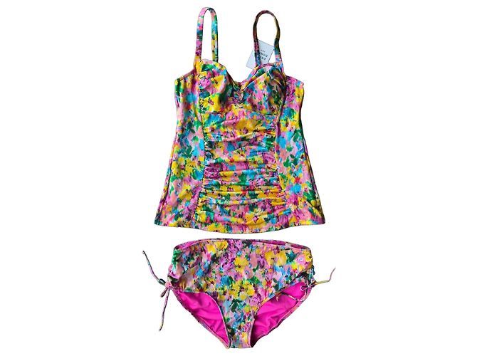 Autre Marque Conjunto Tankini Primadonna Swim estampado abstracto Multicolor
