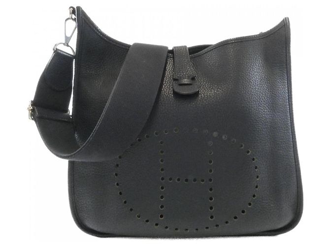 Hermès Borsa a tracolla Hermes Evelyne 3 GM Blu