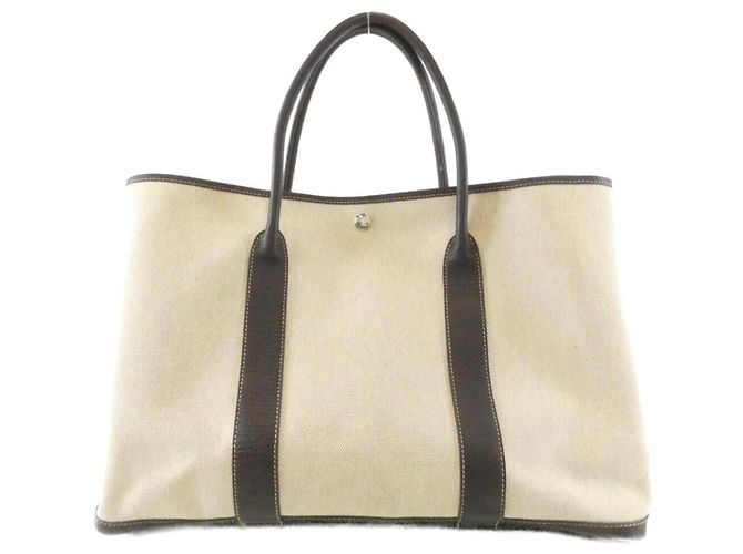 Hermès Hermes Garden MM Handtasche Braun
