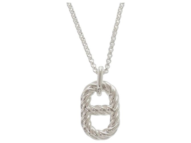 Hermès Collana Hermes Chaine d'Ancre Area 2 GM Argento 