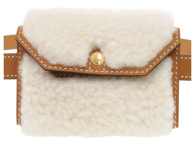 Hermès Pochette Teddy Kelly Pocket Hermes Marron