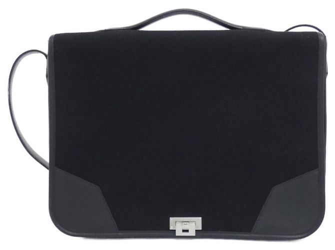 Hermès Borsa Porte Documents Victoria II Hermes Nero