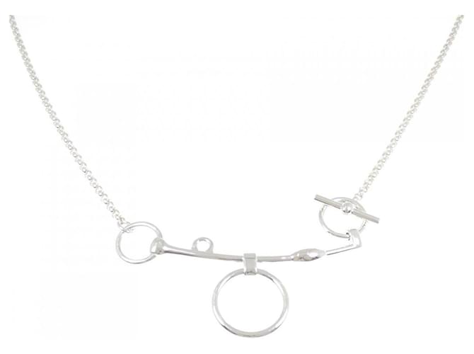 Collana Hermes Hermès Mole de Brides Argento 
