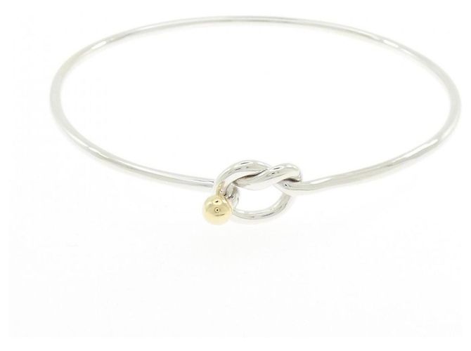 Pulsera rígida Tiffany & Co. Flat Wire Hook Eye Heart