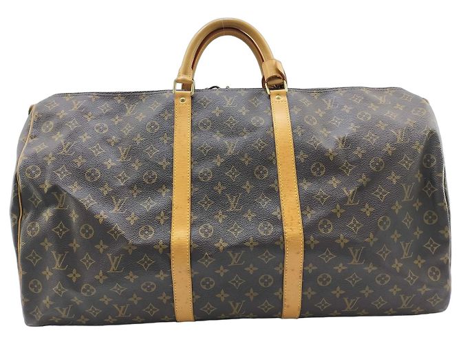 Louis Vuitton Keepall Monogram Canvas 60 Marrom