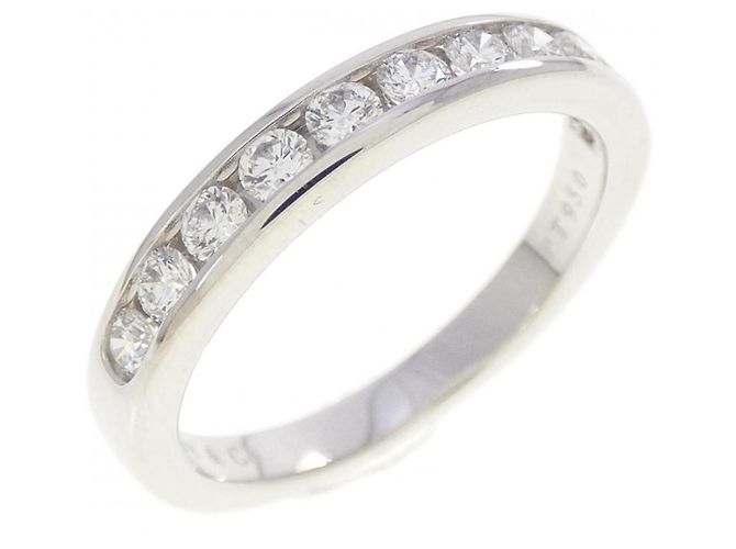 Tiffany & Co Tiffany Half Circle Channel Setting Ring 