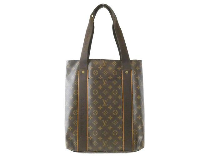 Sac à main Louis Vuitton Monogram Beaubourg Marron