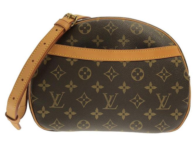 Bolsa de Ombro Louis Vuitton Monogram Blois M51221 Marrom