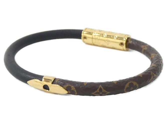Pulseira Charm Monogram Louis Vuitton Preto