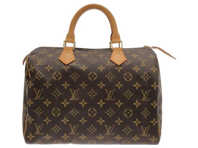 Speedy Bolsa Boston Louis Vuitton Marrom