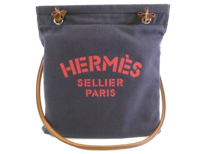 Hermès Borsa a Spalla Hermes Sac Aline Rosso Blu