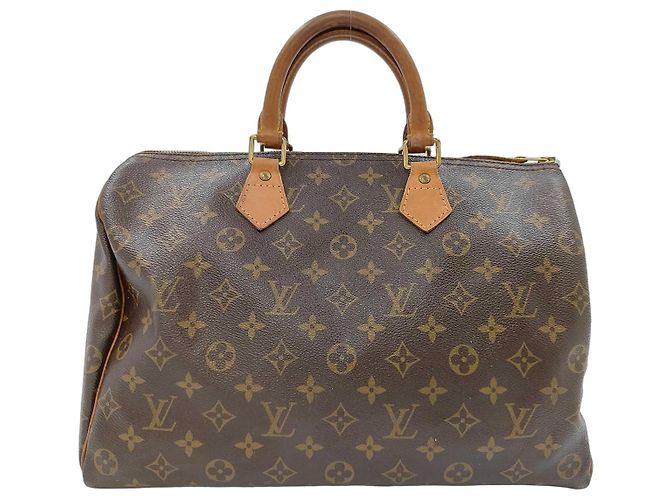 Louis Vuitton Speedy Monogram 35 Marrom