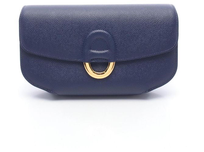 Hermès Pochette Hermes Cherche Midi Blue Saphir Bleu