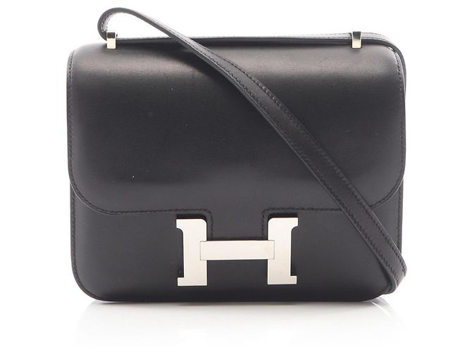 Hermès Sac à épaule Hermes Constance 3 Mini Noir