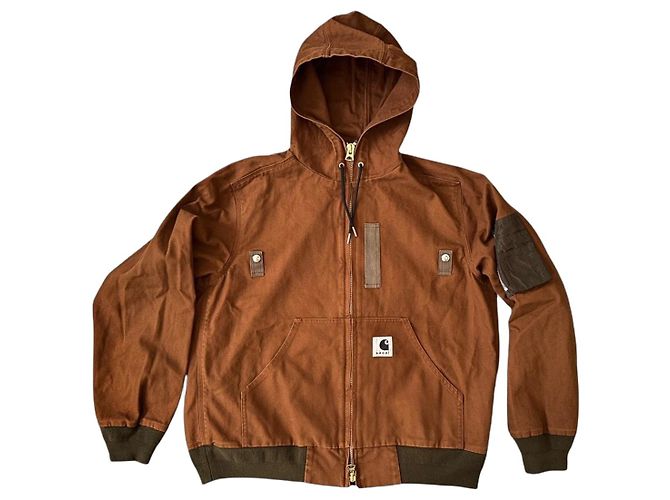 Jacke Sacai x Carhartt Work In Progress braun aus Baumwolle