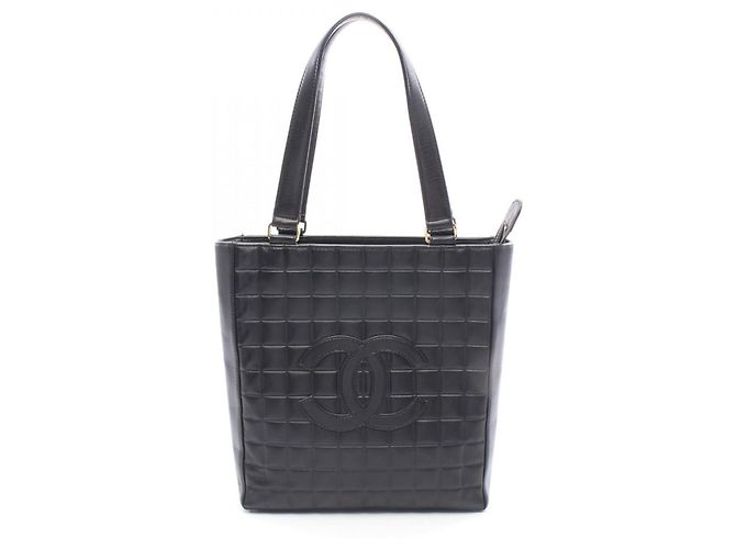 Sac cabas Chanel Chocolate Bar Noir