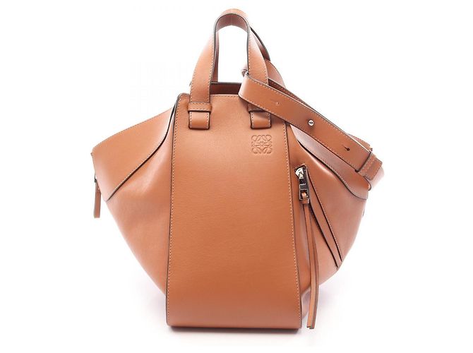 Bolsa Loewe Hammock Medium 2-Way Marrom