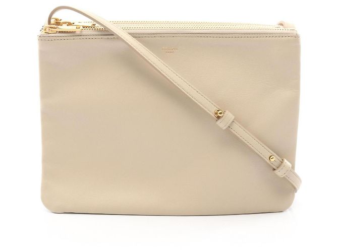 Céline Borsa a tracolla Celine TRIO LARGE Beige