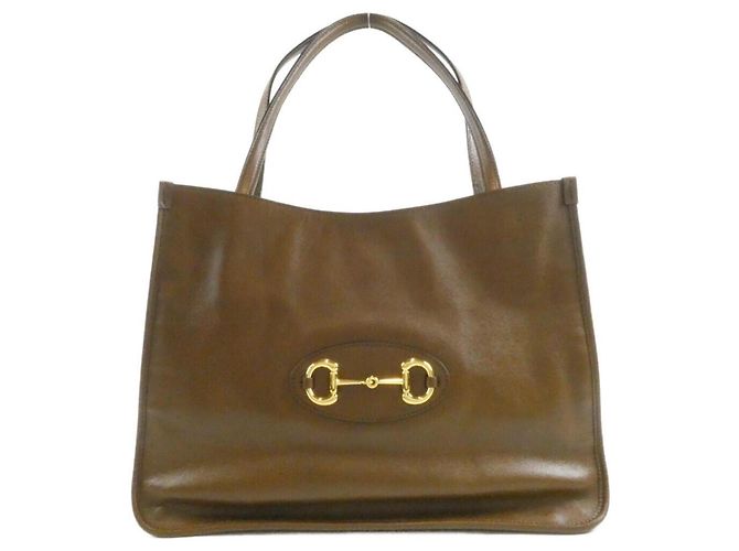 Bolsa Gucci Horsebit 1955 Marrom