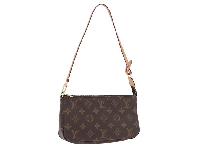 LOUIS VUITTON Monogram Pochette Accessoires New Model M51980 LV Auth am12064SAM Monogramma
