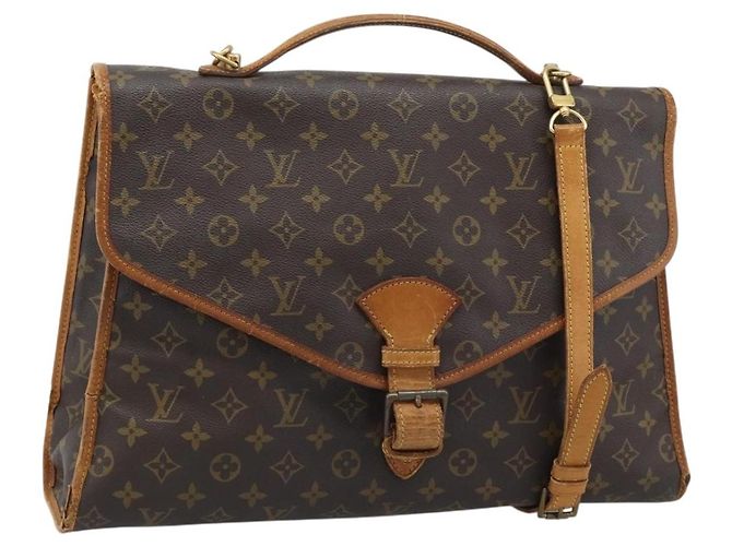 LOUIS VUITTON Bolsa de Ombro Monogram Beverly MM M40121 LV Auth hk3974 Monograma