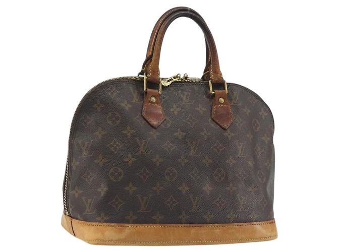 LOUIS VUITTON Bolso Monogram Alma M51130 LV Auth hk3970 Monograma