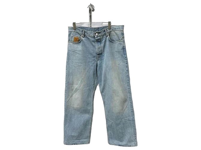 Jean Louis Vuitton en denim azul