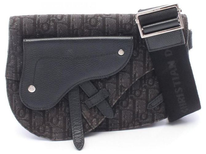 Borsa Saddle Christian Dior Nero