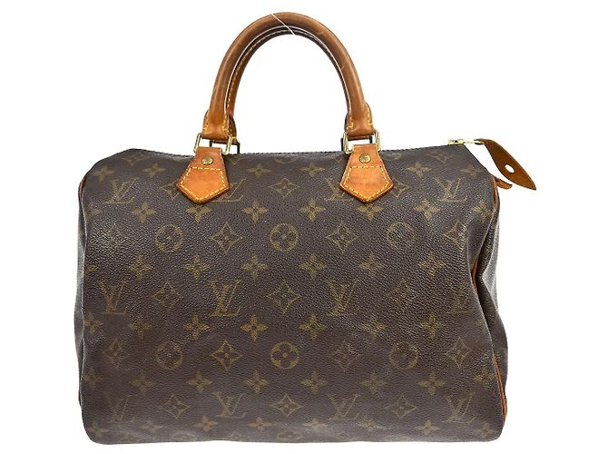 Louis Vuitton Speedy Monogram Canvas 30 Marron