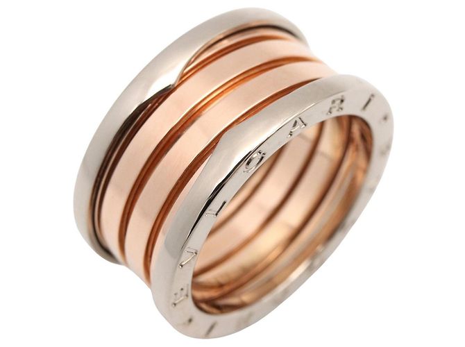 Bulgari Anello Bvlgari B-zero1 3-Band Argento D'oro
