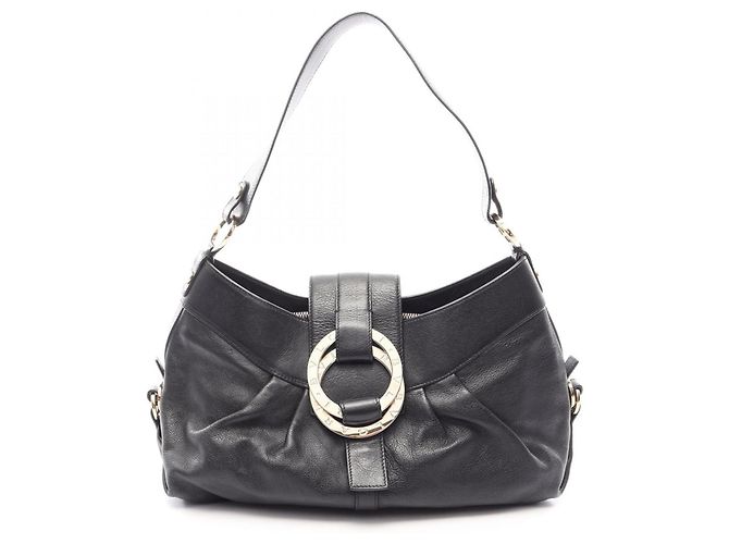 Bulgari Borsa a Spalla Bvlgari Chandra Nero