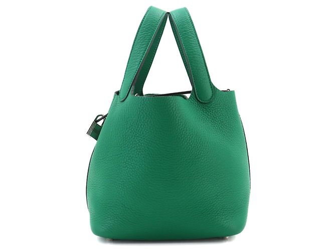 Autre Marque Borsa Piko Hermes Picotin Lock PM Verde