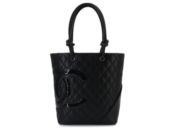 Bolsa Tote Chanel Cambon Line Medium Preto