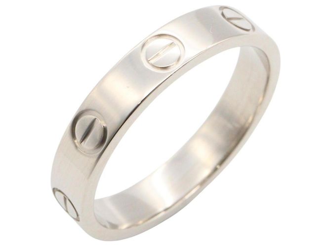 Anillo Mini Love de Cartier en oro blanco de 18K