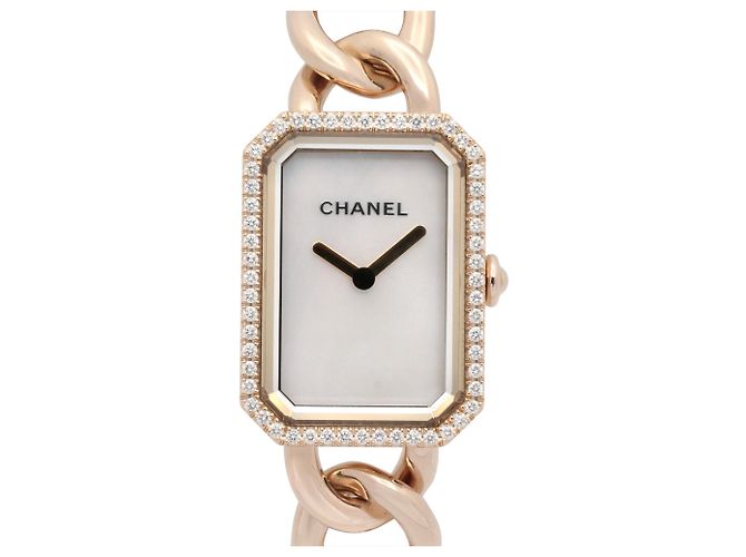 Relógio CHANEL Première com aro de diamantes